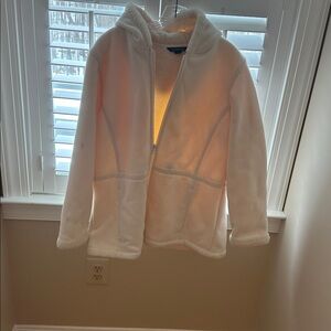 Cozy White Fleece Jacket
